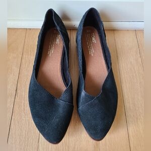 Toms Jutti Neat Flat, Size 8